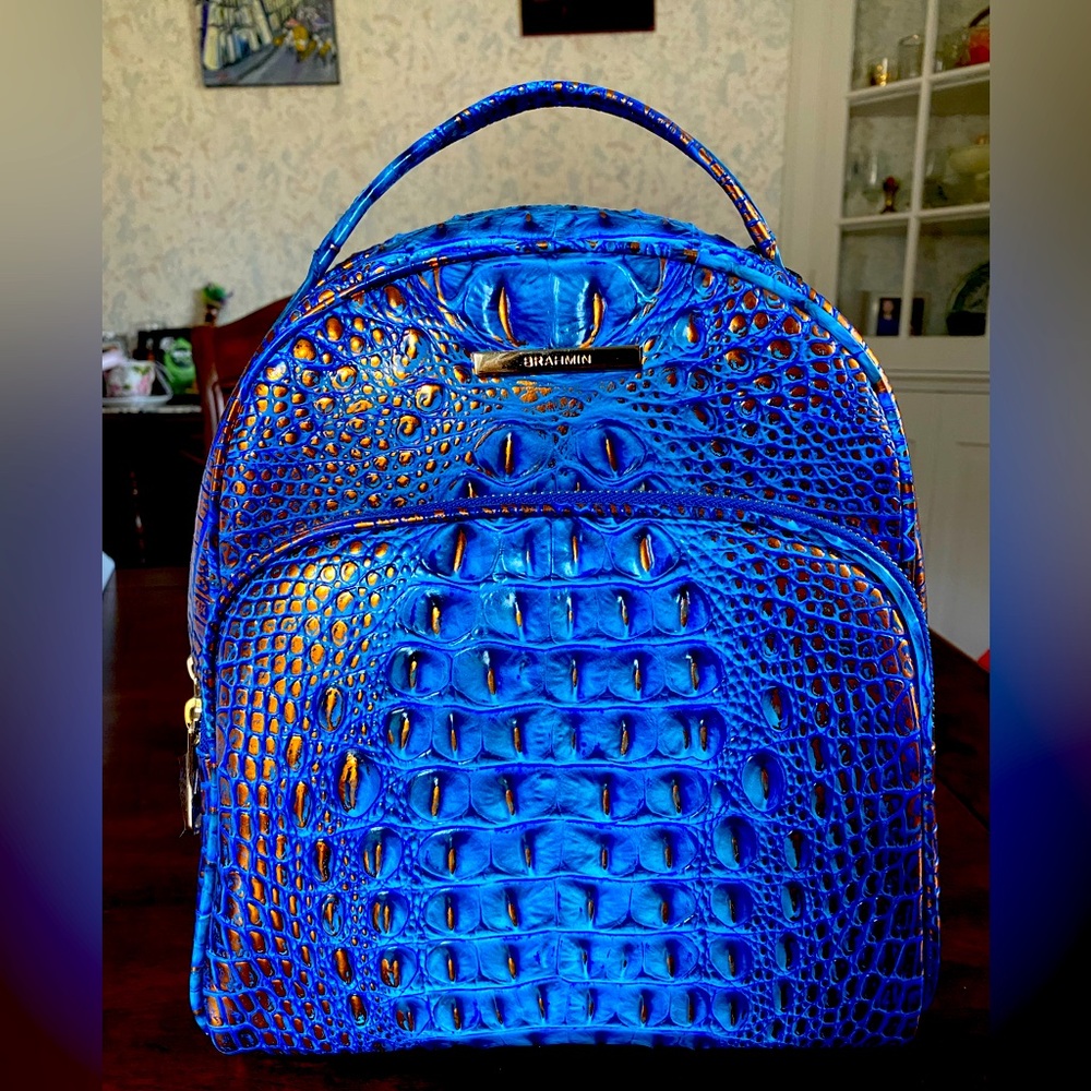 Brahmin Deep azure Chelcy Backpack